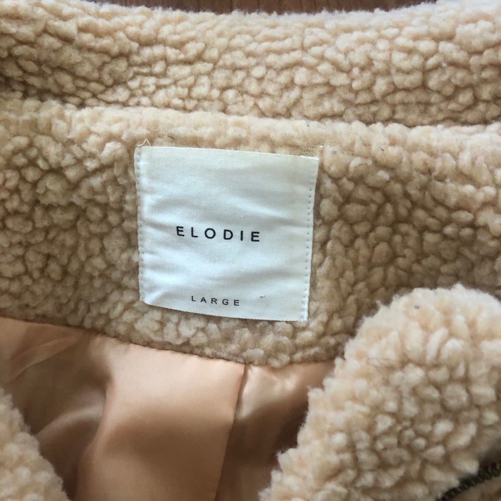 Cream Furry Jacket - Picture 2 of 2